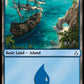 (303) Magic The Gathering Universes Beyond: Assassin's Creed: Extras Single: Island (V.3)  Land