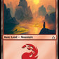 (305) Magic The Gathering Universes Beyond: Assassin's Creed: Extras Single: Mountain (V.3)  Land