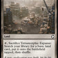 (313) Magic The Gathering Universes Beyond: Fallout Single: Terramorphic Expanse  Holo Common