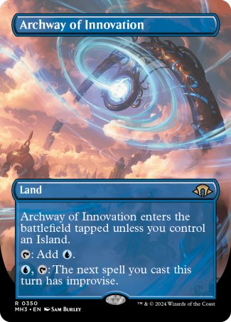 (350) Magic The Gathering Modern Horizons 3: Extras Single: Archway of Innovation  Rare