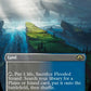 (353) Magic The Gathering Modern Horizons 3: Extras Single: Flooded Strand (V.1)  Rare