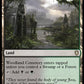 (354) Magic The Gathering Commander: Bloomburrow Single: Woodland Cemetery  Rare