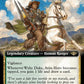 (367) Magic The Gathering Outlaws of Thunder Junction: Extras Single: Wylie Duke, Atiin Hero  Holo Rare