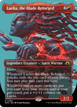 (368) Magic The Gathering Modern Horizons 3: Extras Single: Laelia, the Blade Reforged (V.1)  Rare