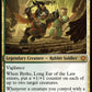 (380) Magic The Gathering Bloomburrow: Extras Single: Byrke, Long Ear of the Law Holo Mythic