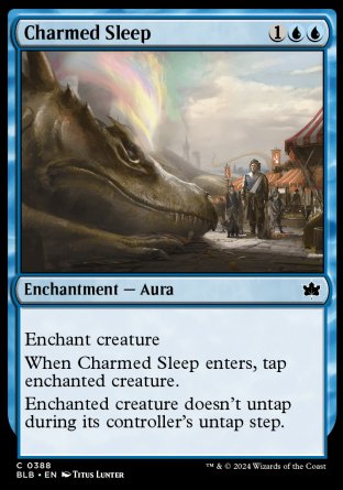 (388) Magic The Gathering Bloomburrow: Extras Single: Charmed Sleep  Common