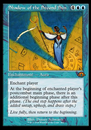 (402) Magic The Gathering Modern Horizons 3: Extras Single: Shadow of the Second Sun  Mythic