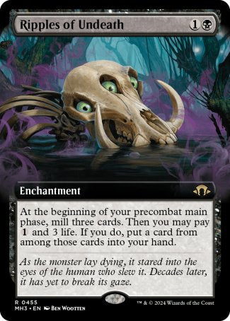 (455) Magic The Gathering Modern Horizons 3: Extras Single: Ripples of Undeath  Rare