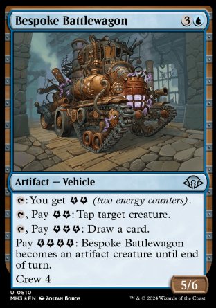 (510) Magic The Gathering Modern Horizons 3: Extras Single: Bespoke Battlewagon  Uncommon