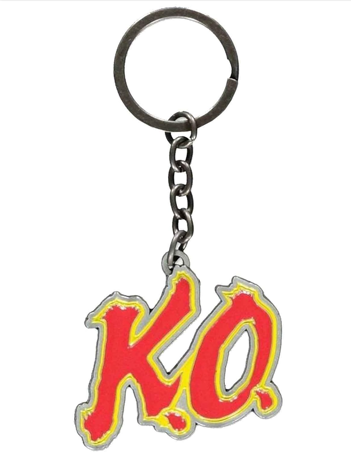 Street Fighter Metal Keychain KO