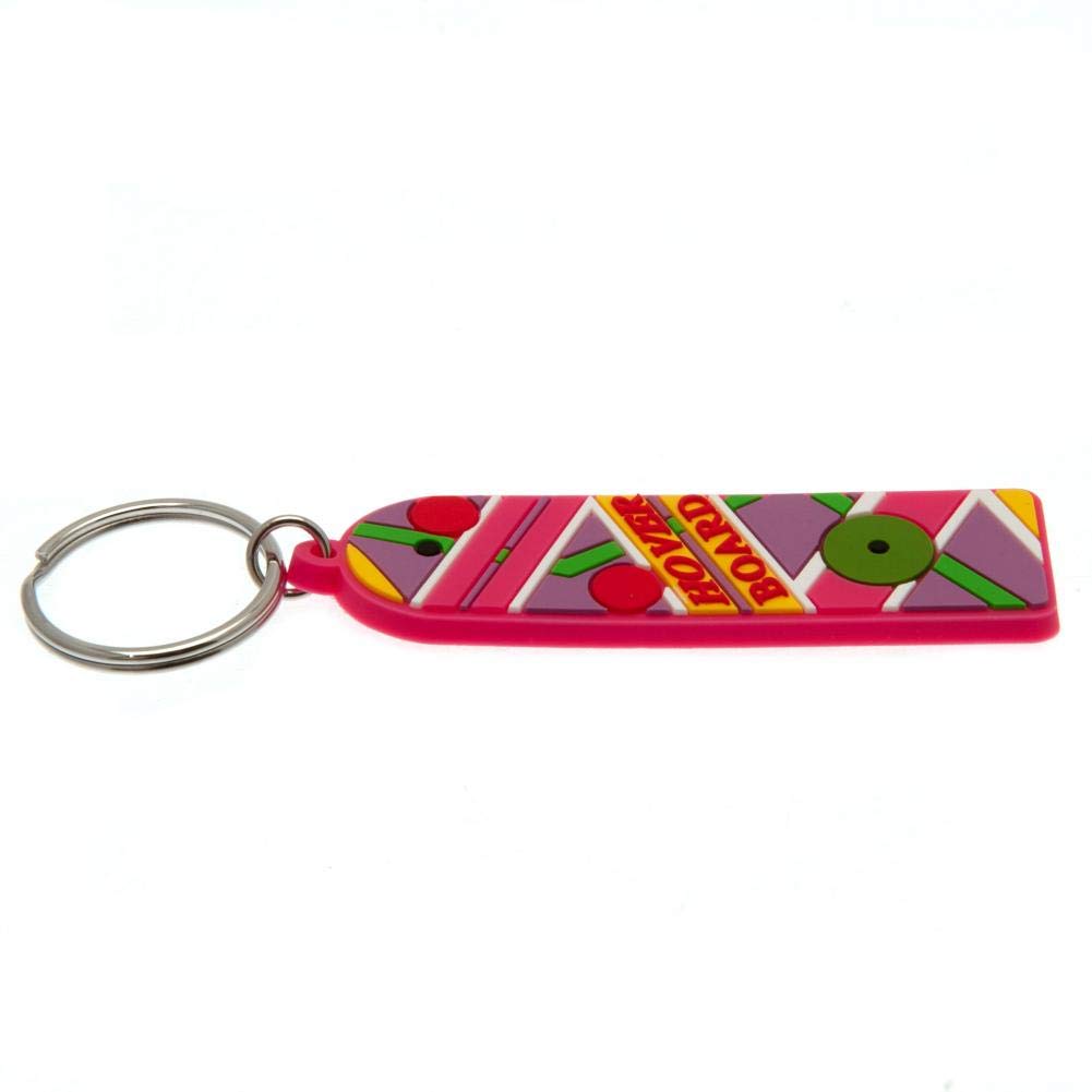 Back to the Future Rubber Keychain - Hoverboard