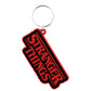 Stranger Things Rubber Keychain Logo 6 cm