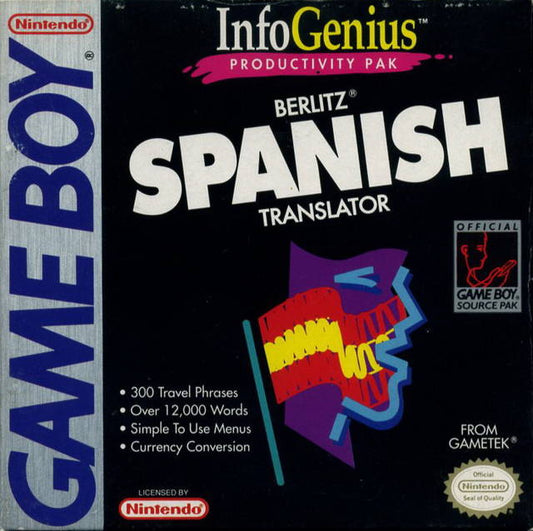 GameBoy: Berlitz Spanish Translator