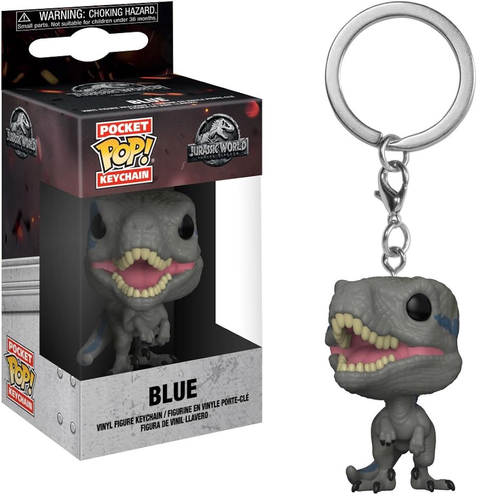 Jurassic World 2 Pocket POP! Vinyl Keychain Blue 4 cm