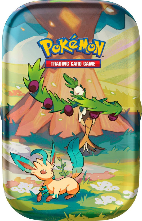 Pokemon: TCG: Vibrant Paldea Mini Tin: Arboliva & Leafeon