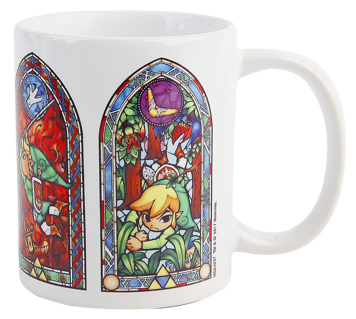 Legend of Zelda Mug Stained Glass