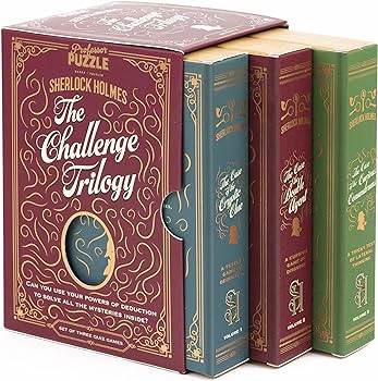 Sherlock Holmes The Challenge Trilogy