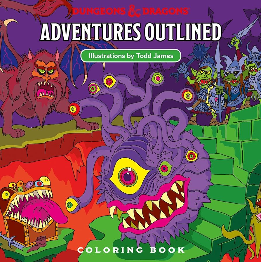 Dungeons & Dragons Adventures Outlined