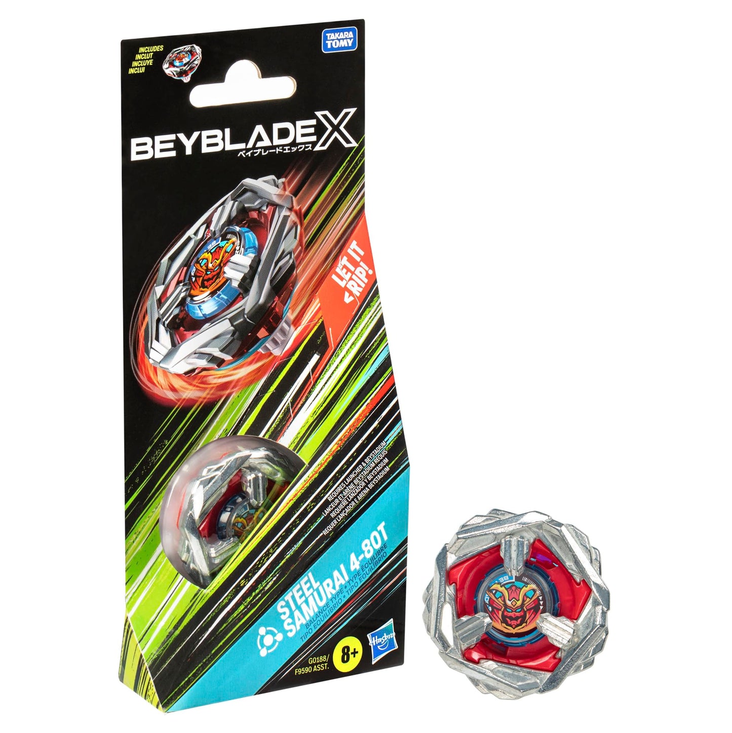 Beyblade X: Steel Samurai 4-80T