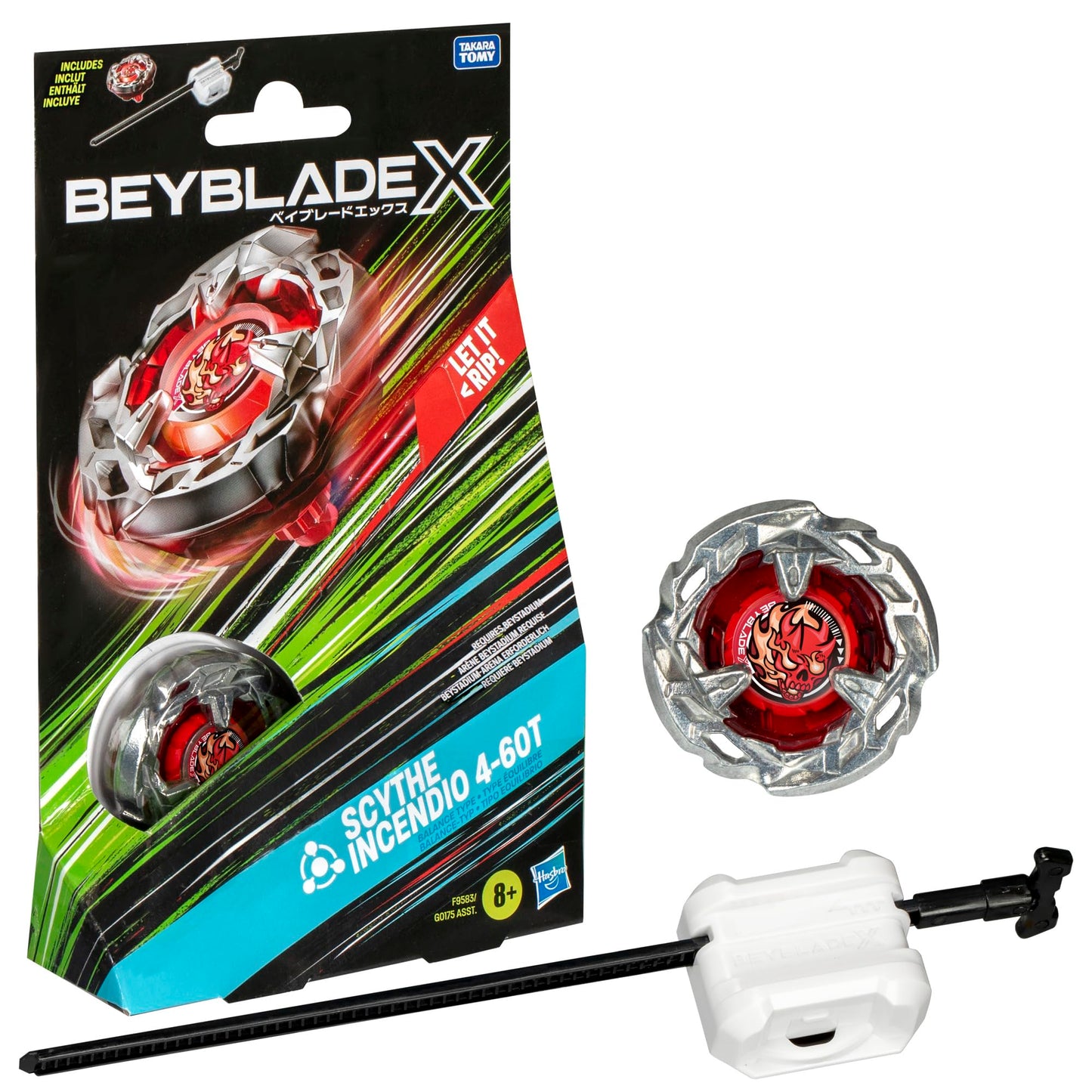 Beyblade X: Scythe Incendio 4-60T