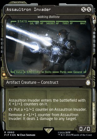 (880) Magic The Gathering Universes Beyond: Fallout: Extras Single: Walking Ballista (V.2)  Rare