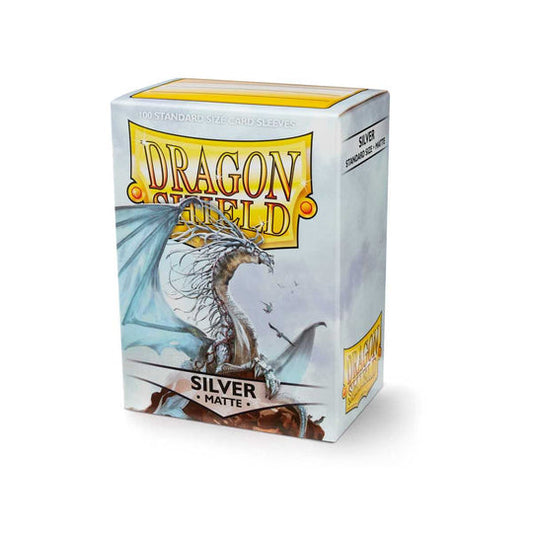 Dragon Shield Silver Matte - Standard Size