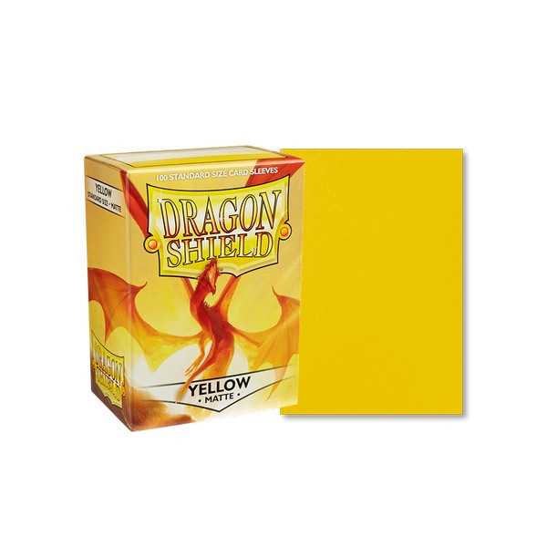 Dragon Shield Yellow Matte - Standard Size