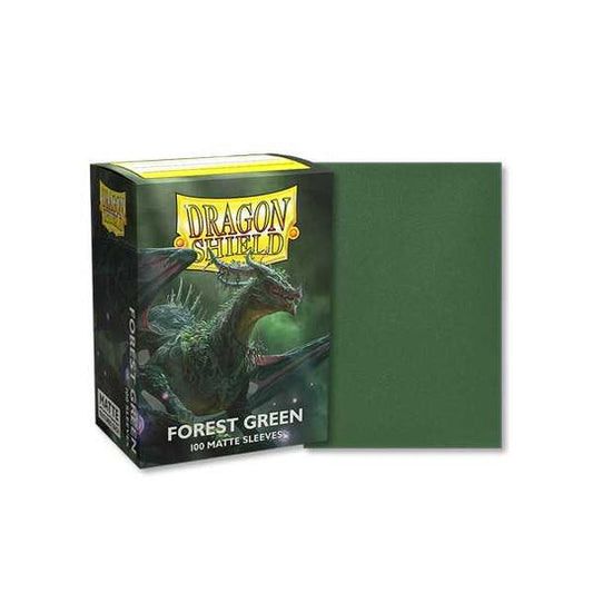 Dragon Shield Forest Green 100 Matte Sleeves