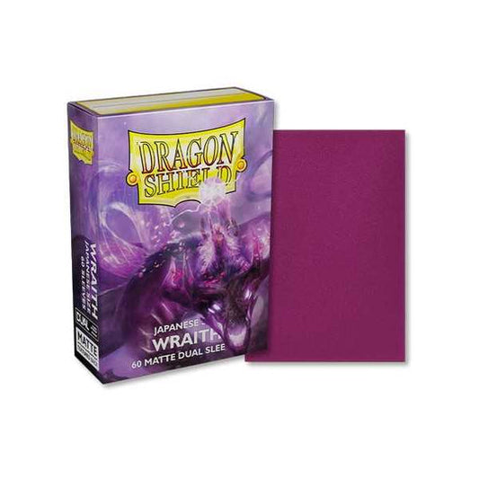 Dragon Shield Japanese Size Wraith 60 Matte Dual Sleeve