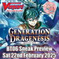 Cardfight Vanguard! Generation Dragenesis BT06 Sneak Peek PreRelease - Sat 22nd Feb 2025