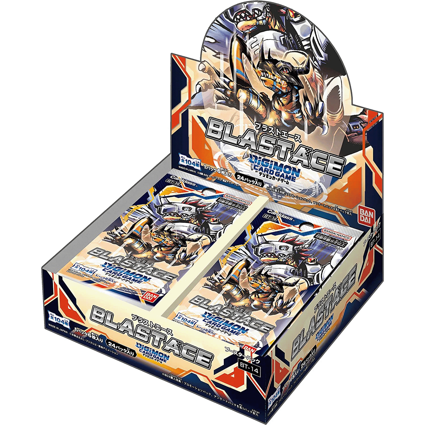 Digimon Card Game: Blast Ace Booster Box (BT14)