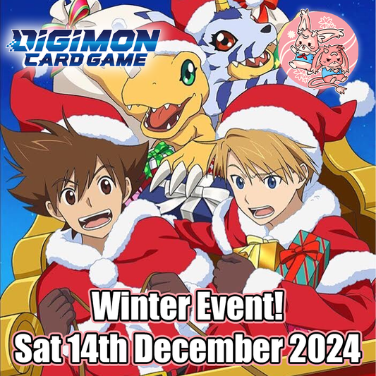 Digimon TCG: Winter Holiday Event - Sat 14th December 2024