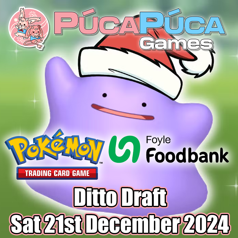 Pokemon TCG: Christmas Ditto Draft! - Sat 21st December 2024