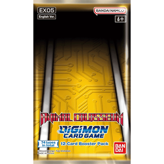 Digimon Card Game: Animal Colosseum Booster Pack (EX05)