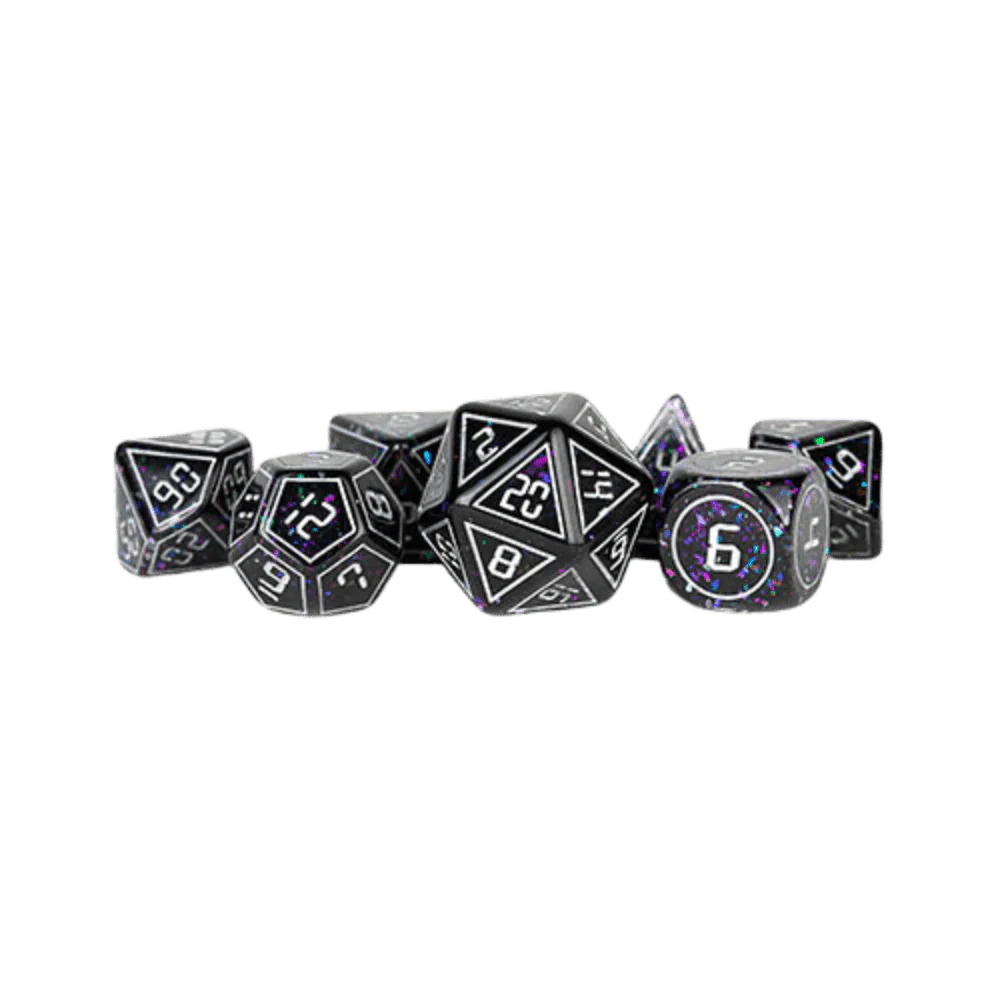 Fanroll 16mm Resin Poly Dice Set: Framed Void