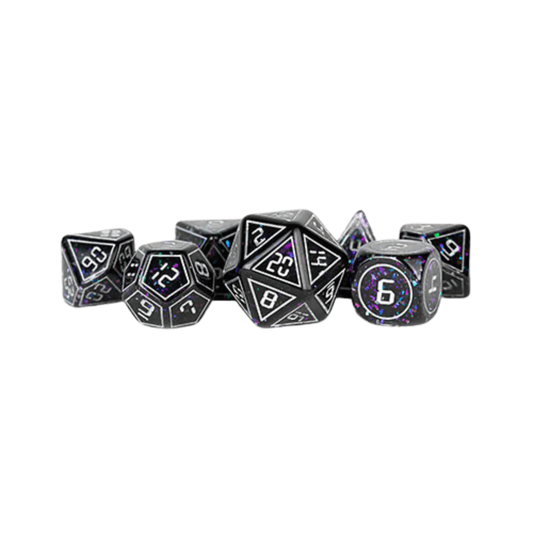 Fanroll 16mm Resin Poly Dice Set: Framed Void