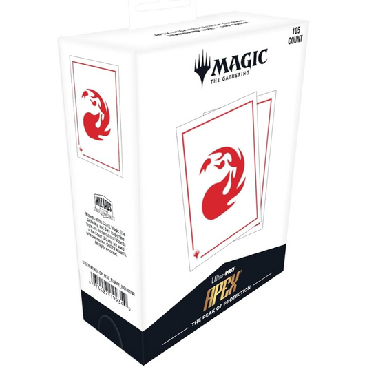 Magic the Gathering: Ultra Pro Apex Sleeves - Red Mana