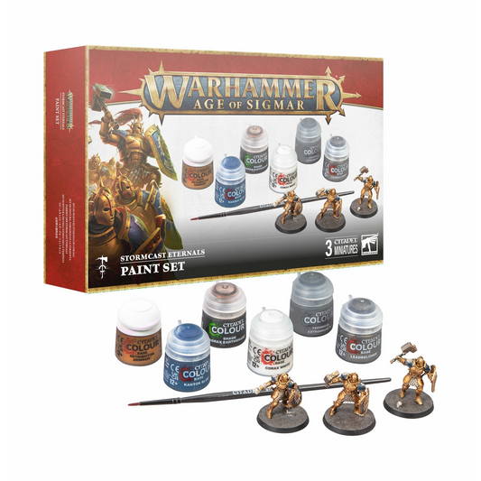 Warhammer: Age of Sigmar Stormcast Eternals Paint Set