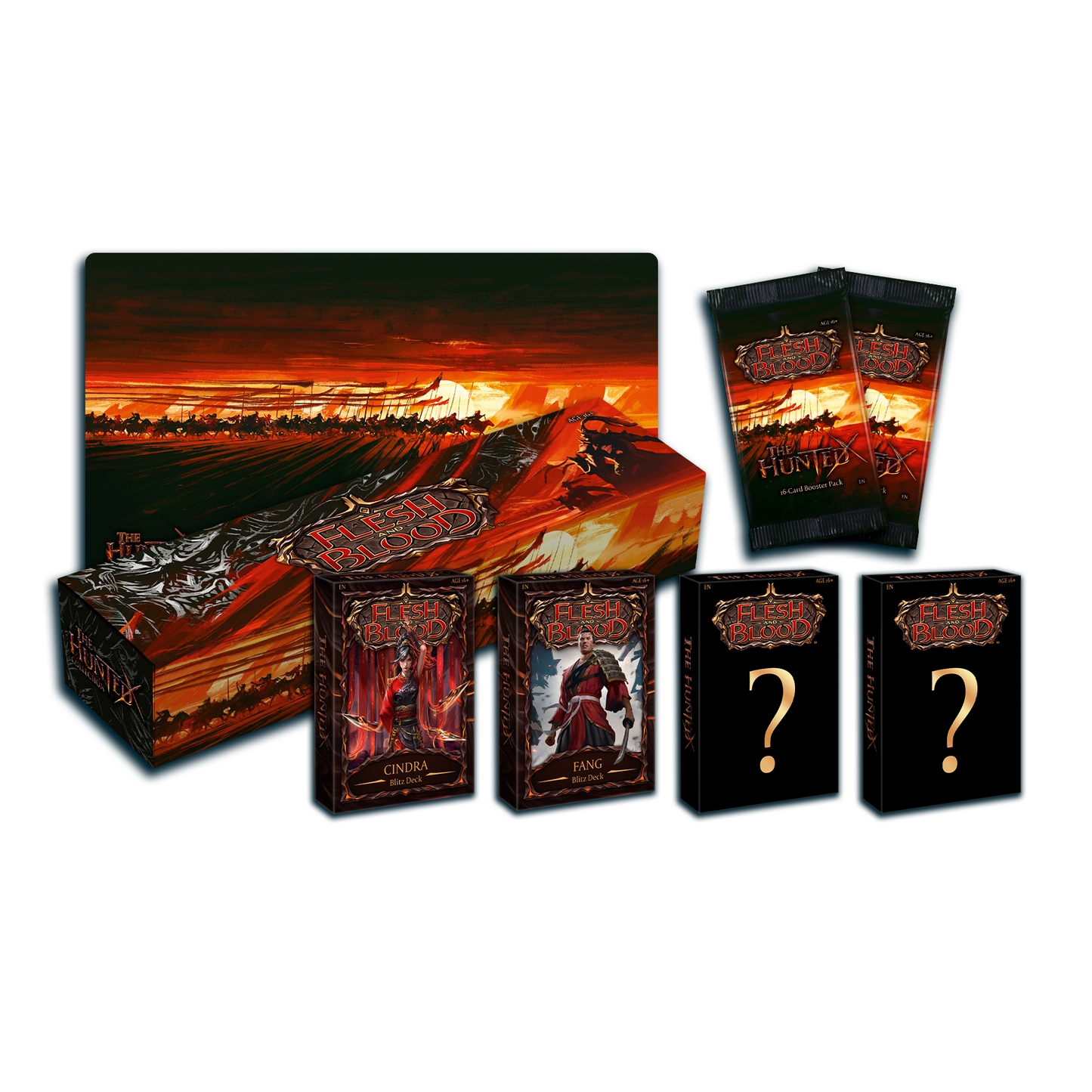 Flesh & Blood TCG: The Hunted Blitz Deck Collection