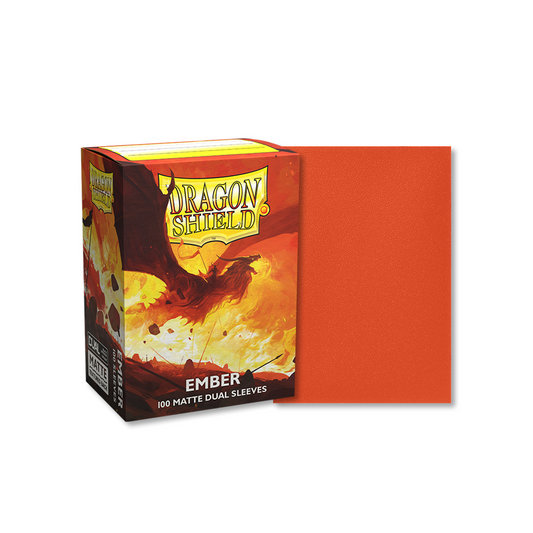 Dragon Shield Matte Dual Sleeves - Ember (100ct.)