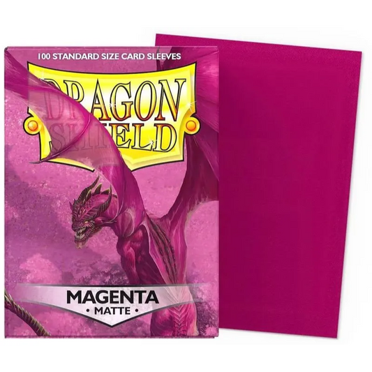 Dragon Shield Matte Sleeves - Magenta (100ct.)