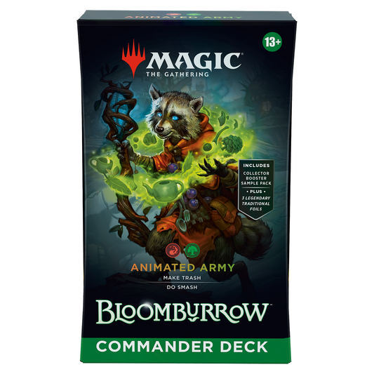 Magic the Gathering: Bloomburrow Commander Deck - Animated Army