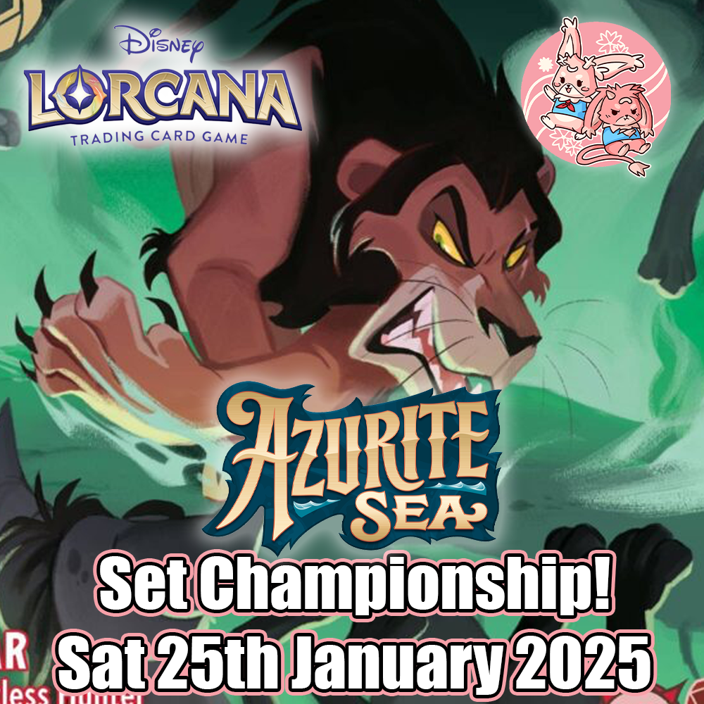 Lorcana TCG: Azurite Sea Set Championship - Sat 25th January 2025