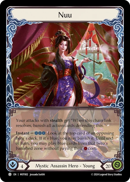 (002/237) Flesh & Blood TCG Part the Mistveil Single: Nuu (Regular)  Token