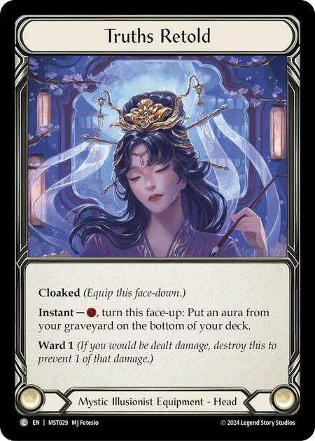 (029/237) Flesh & Blood TCG Part the Mistveil Single: Truths Retold (Regular)  Common