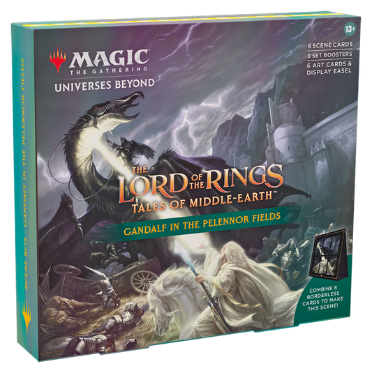 MTG: Lord of the Rings: Tales of Middle Earth Holiday Scene Box: Gandalf in the Pelennor Fields