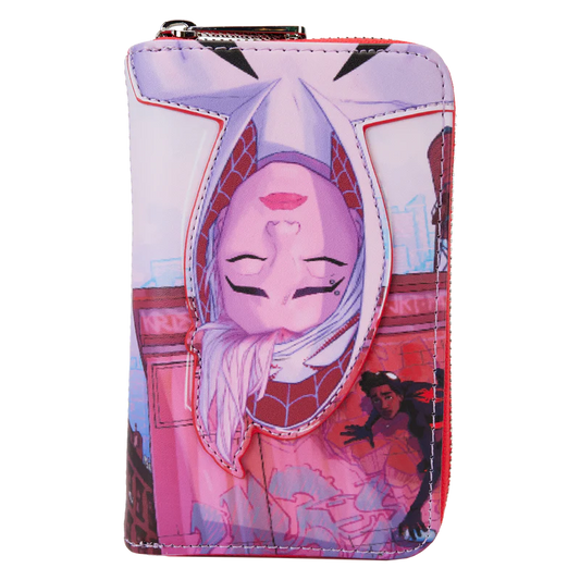 Loungefly Marvel Spiderverse Spidergwen Zip Around Wallet