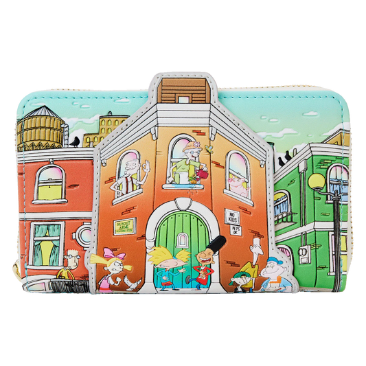 Loungefly Nickelodeon Hey Arnold Zip Around Wallet