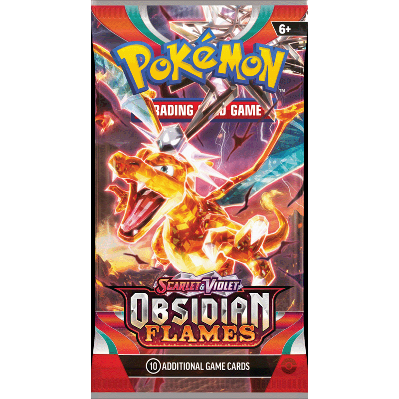 Pokemon TCG Scarlet & Violet Obsidian Flames : Booster Pack