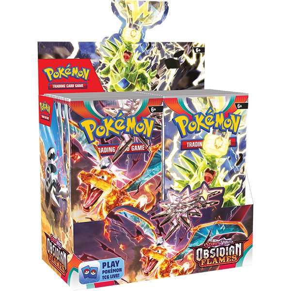 Pokemon TCG Scarlet & Violet Obsidian Flames : Booster Box